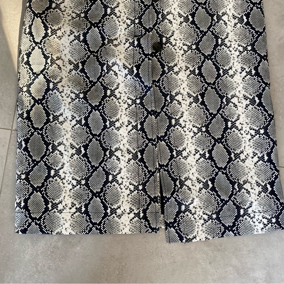 NWT APPARIS INGRID PYTHON TRENCH COAT - Picture 10 of 15